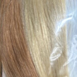 BNIB human hair straight blonde -#613 tape ins. 20 pieces. Remy human 20”
